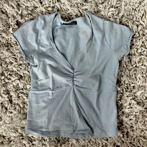 Brandy Melville Light Blue T-Shirt
